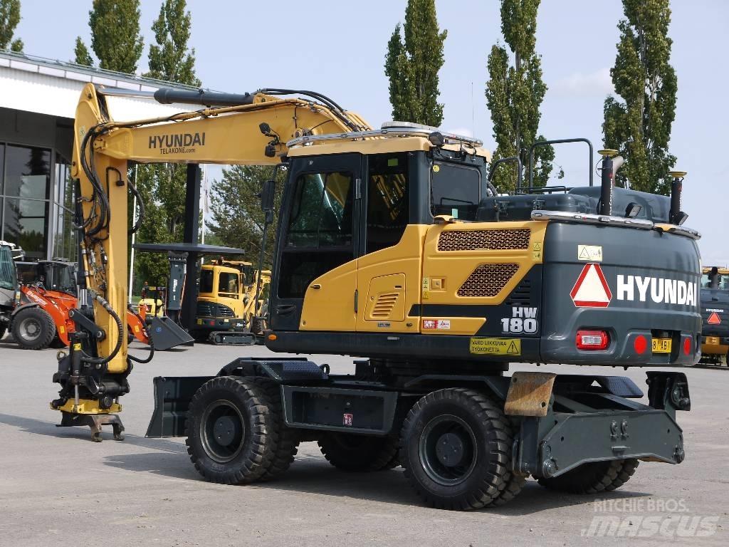 Hyundai HW 180 Pyöräkaivukoneet