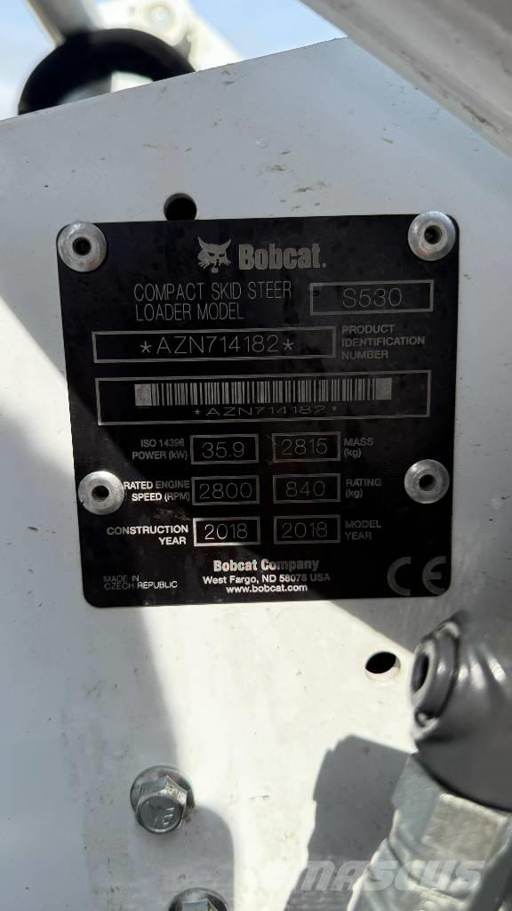 Bobcat S 530 Liukuohjatut kuormaajat