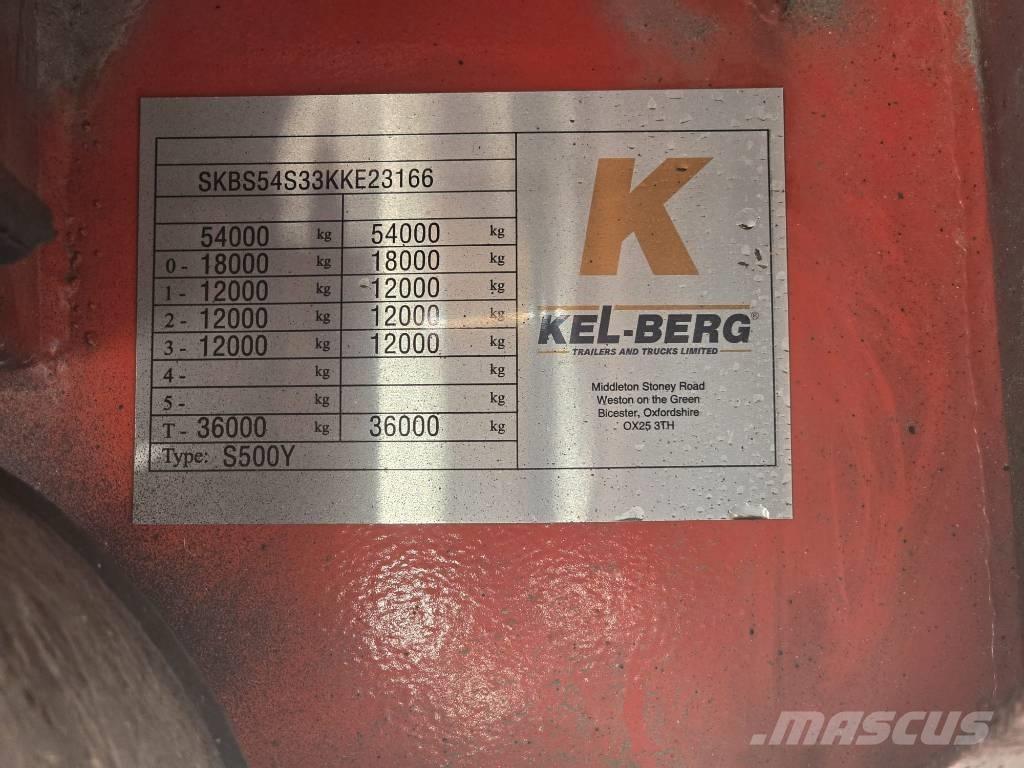 Kel-Berg 3 AS Lavapuoliperävaunut