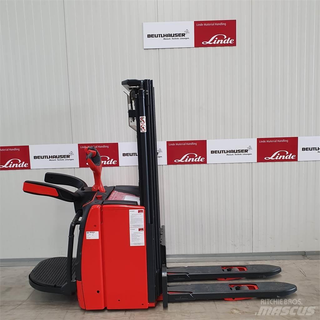 Linde L16APi Käyden ajettavat pinoamistrukit