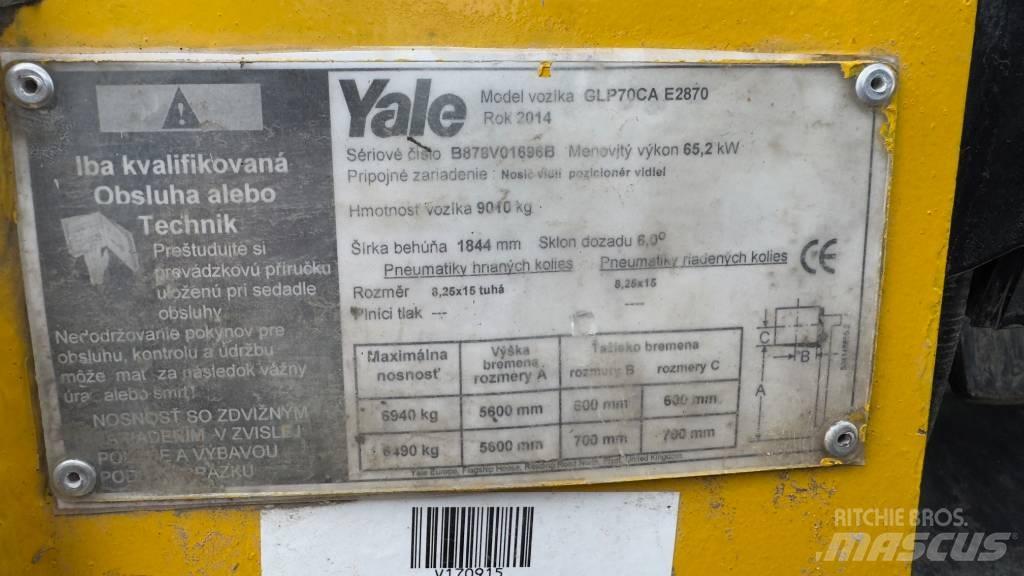 Yale GLP 70 CA Nestekaasutrukit