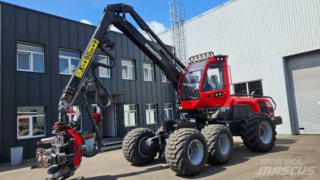 Komatsu 911 Harvesterit