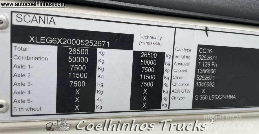 Scania G 360 Kuorma-autoalustat
