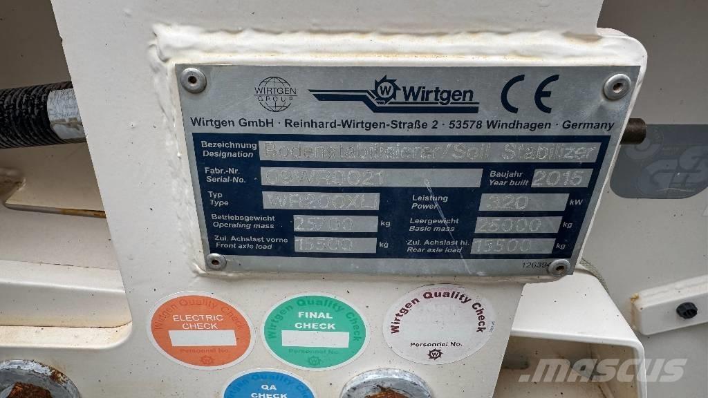 Wirtgen WR200i Asfaltin uusiokäyttölaitteet