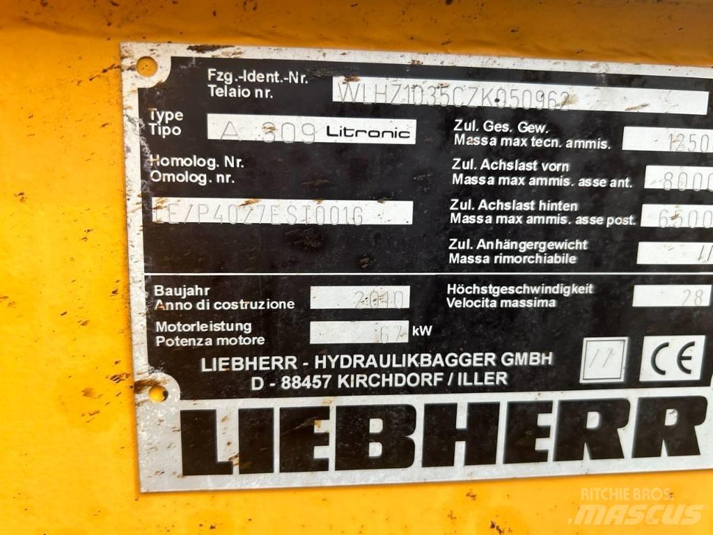 Liebherr A 309 Pyöräkaivukoneet