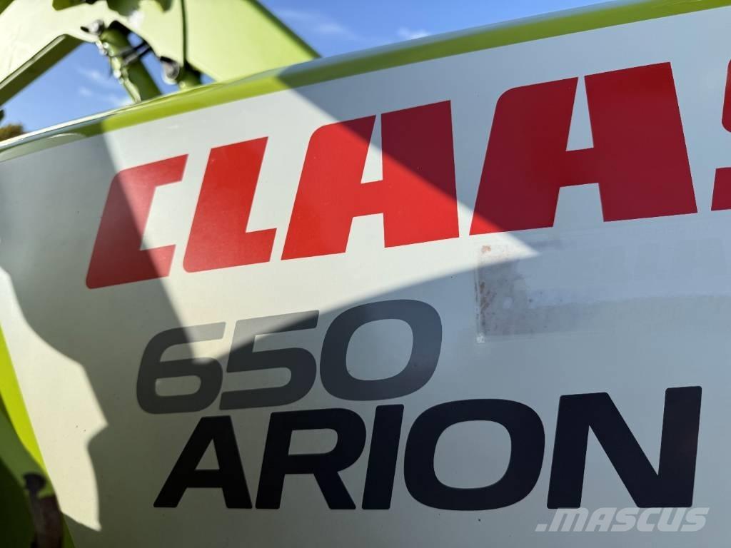 CLAAS Arion 650 Traktorit