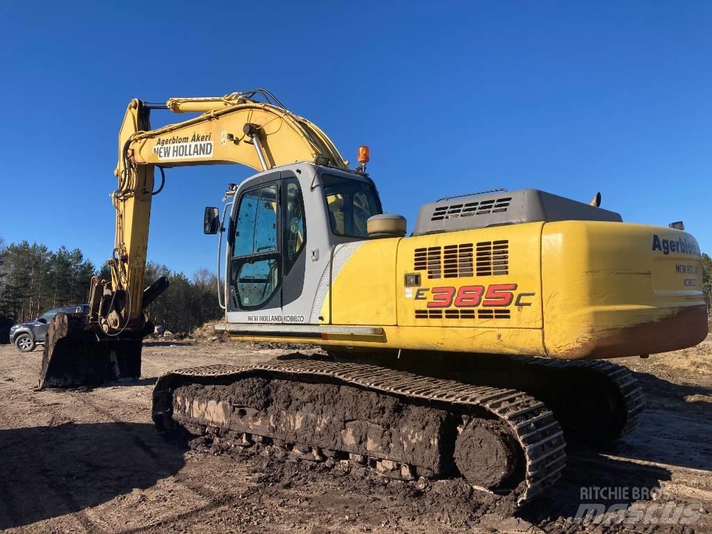New Holland E 385 Telakaivukoneet