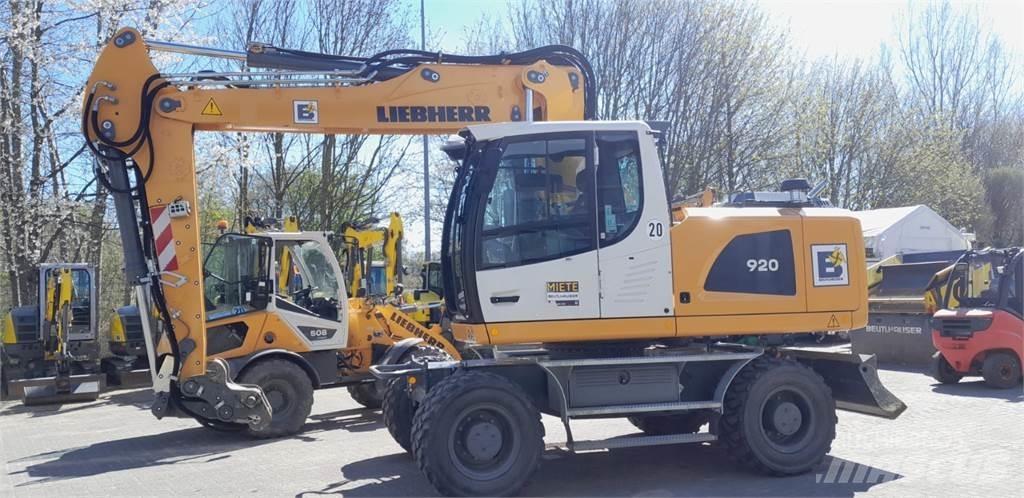 Liebherr A920 Pyöräkaivukoneet