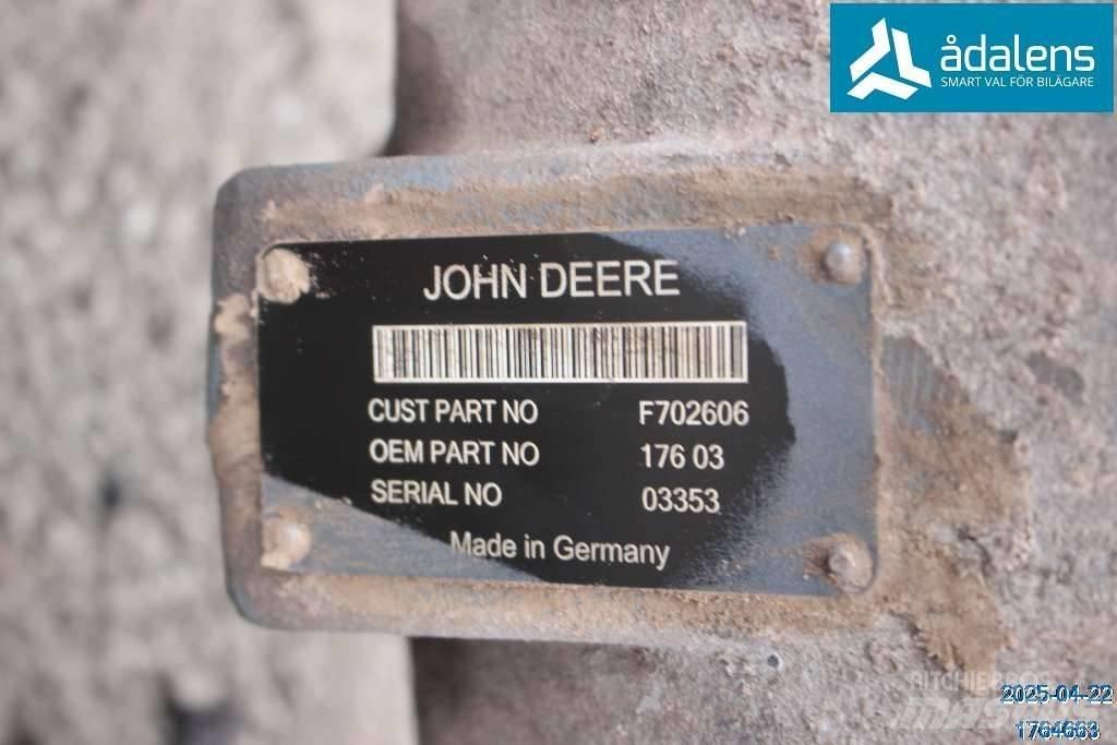 John Deere 1510 Alusta ja jousitus