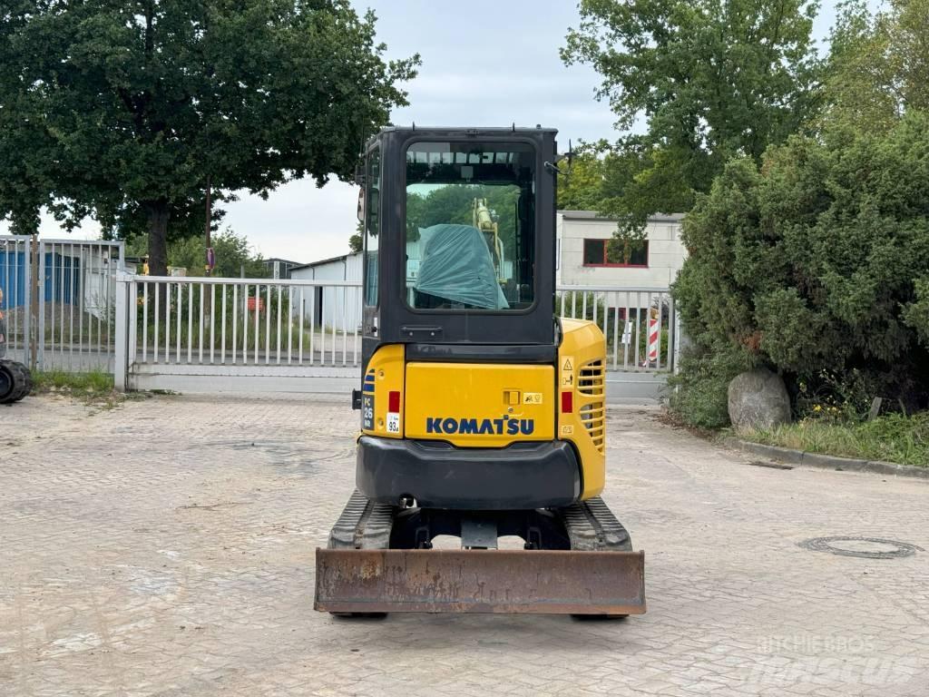 Komatsu PC26MR-3 Minikaivukoneet < 7t