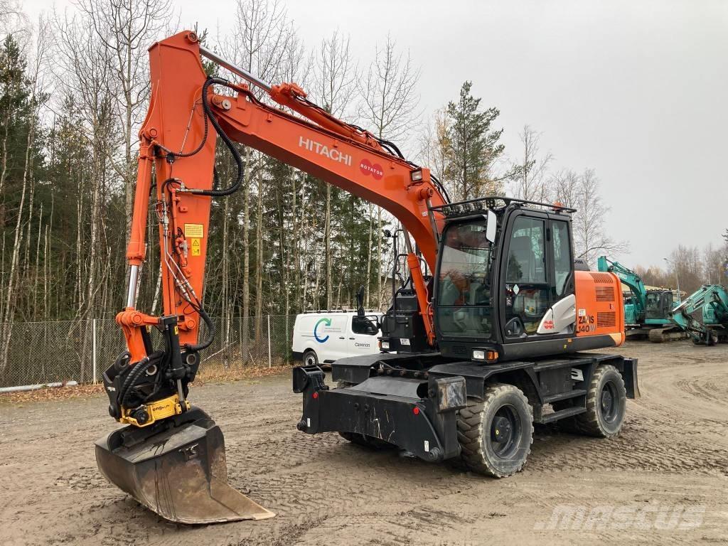 Hitachi ZX 140 W-5B Pyöräkaivukoneet