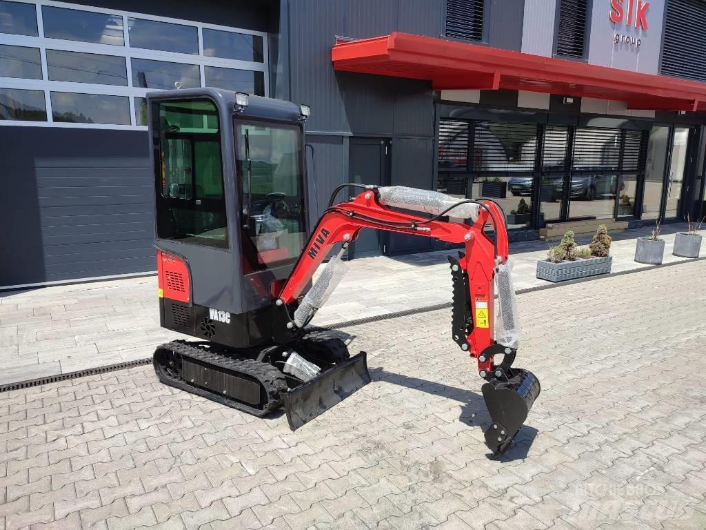 Miva VA13c Minikaivukoneet < 7t