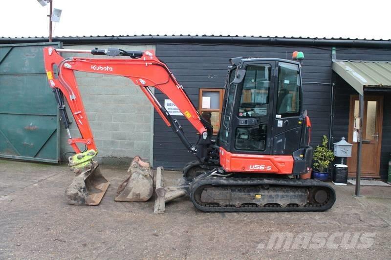 Kubota U 56-5 Minikaivukoneet < 7t