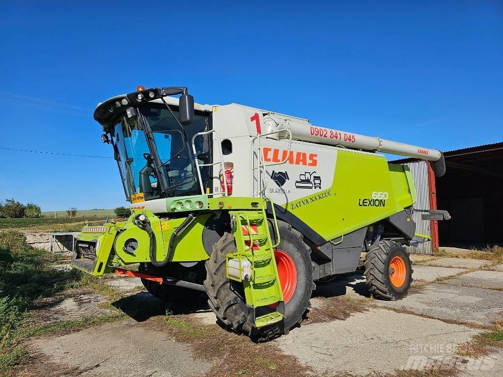 CLAAS Lexion 660 Leikkuupuimurit