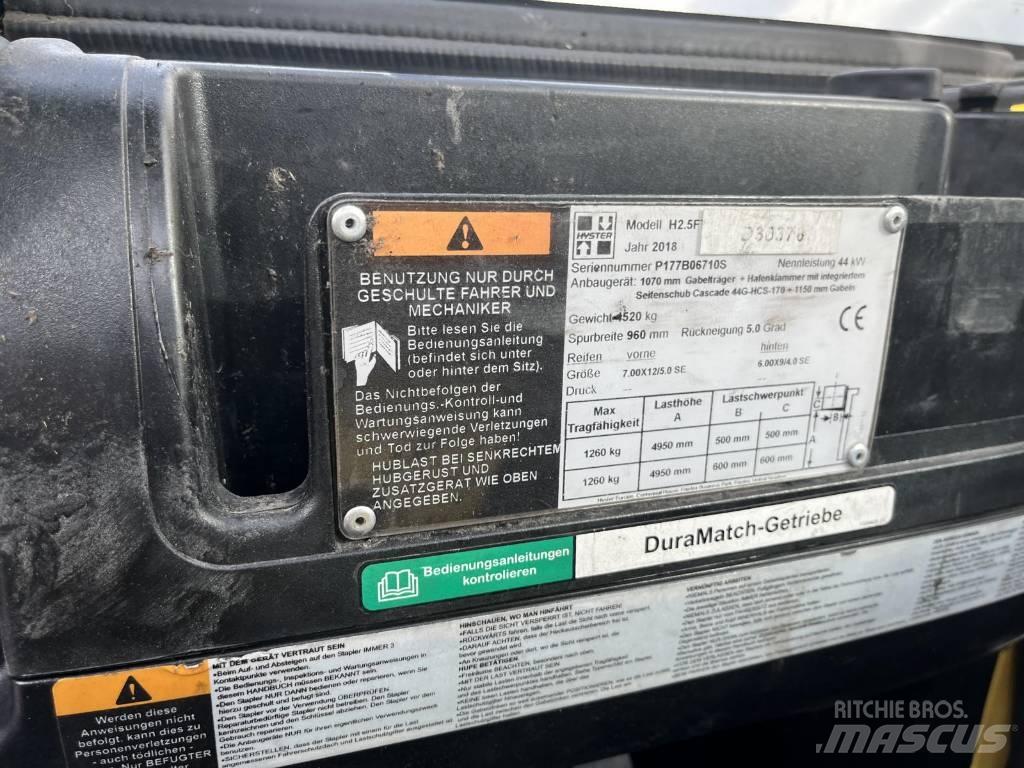 Hyster H2.5FT Dieseltrukit