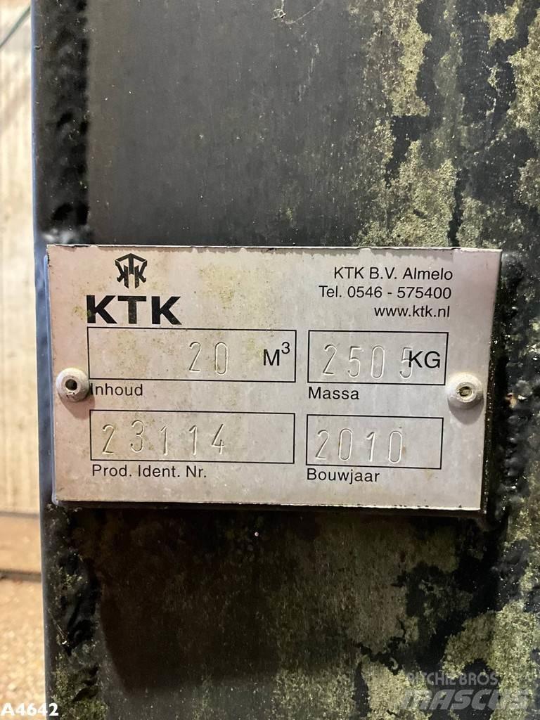  KTK 20m³ container Erikoiskontit