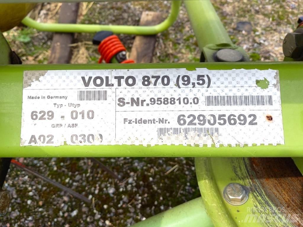 CLAAS Volto 870 Pöyhimet ja haravat
