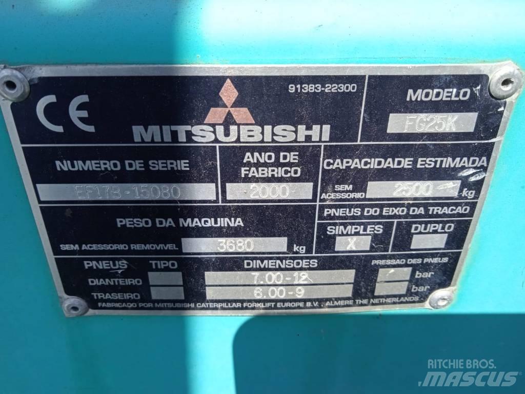 Mitsubishi FG25K Nestekaasutrukit