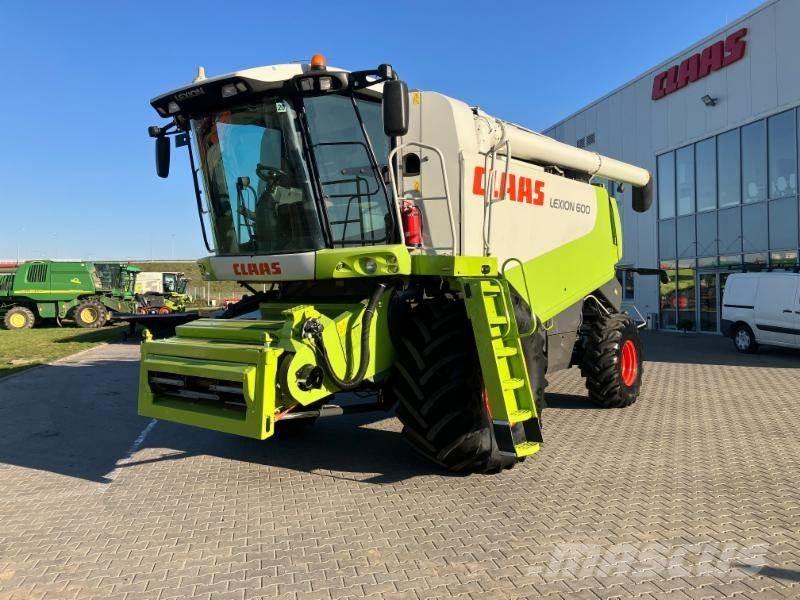 CLAAS LEXION 600 Leikkuupuimurit