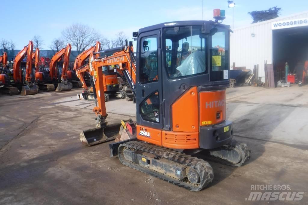 Hitachi ZX 26 U-6 Minikaivukoneet < 7t