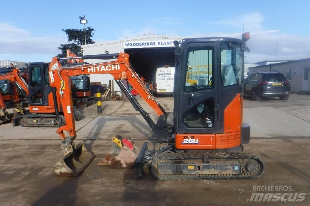 Hitachi ZX 26 U-6 Minikaivukoneet < 7t