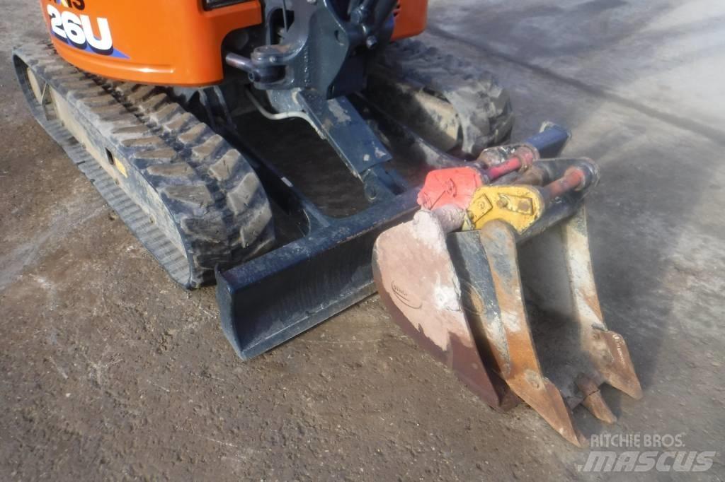 Hitachi ZX 26 U-6 Minikaivukoneet < 7t