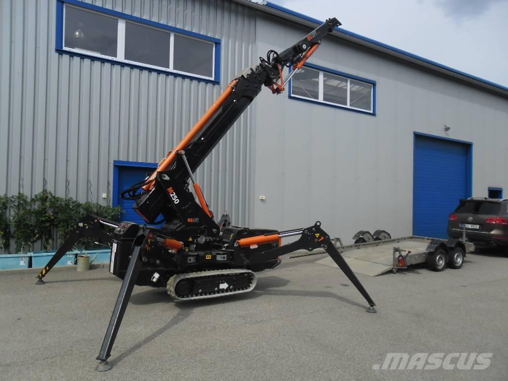 BG Lift M 250 Tela-alustaiset nosturit