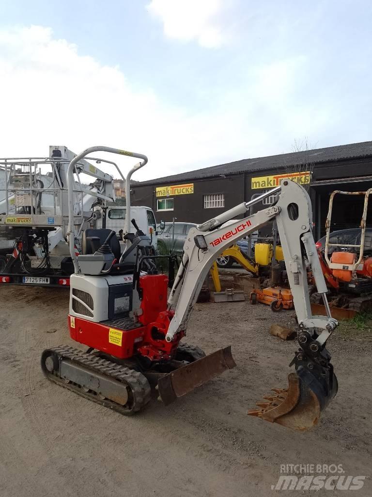 Takeuchi TB210R Minikaivukoneet < 7t