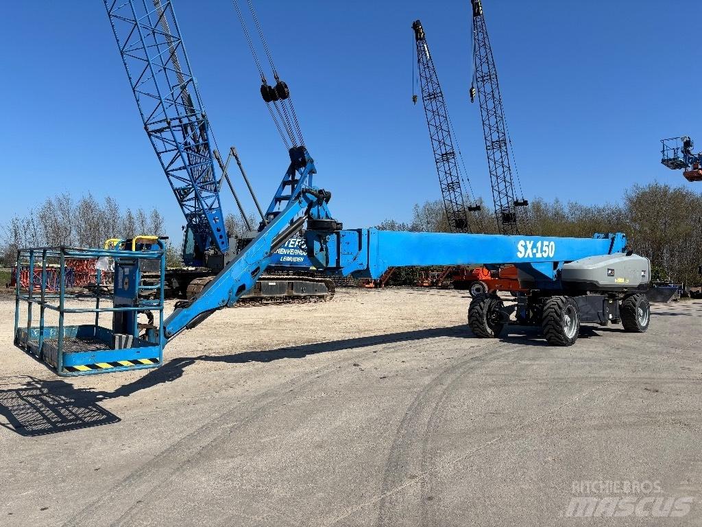 Genie SX 150 Teleskooppipuominostimet
