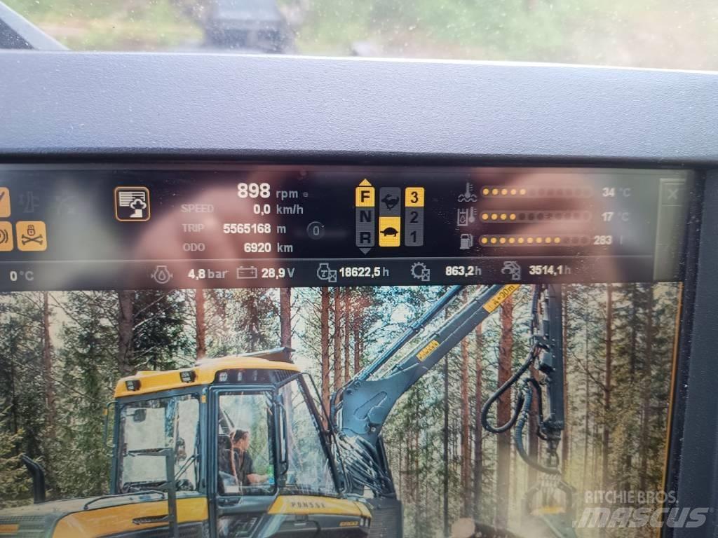 Ponsse Ergo 6W Harvesterit