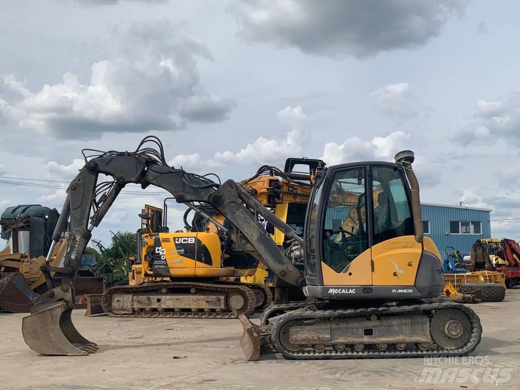 Mecalac 8 M CR Midikaivukoneet 7t - 12t
