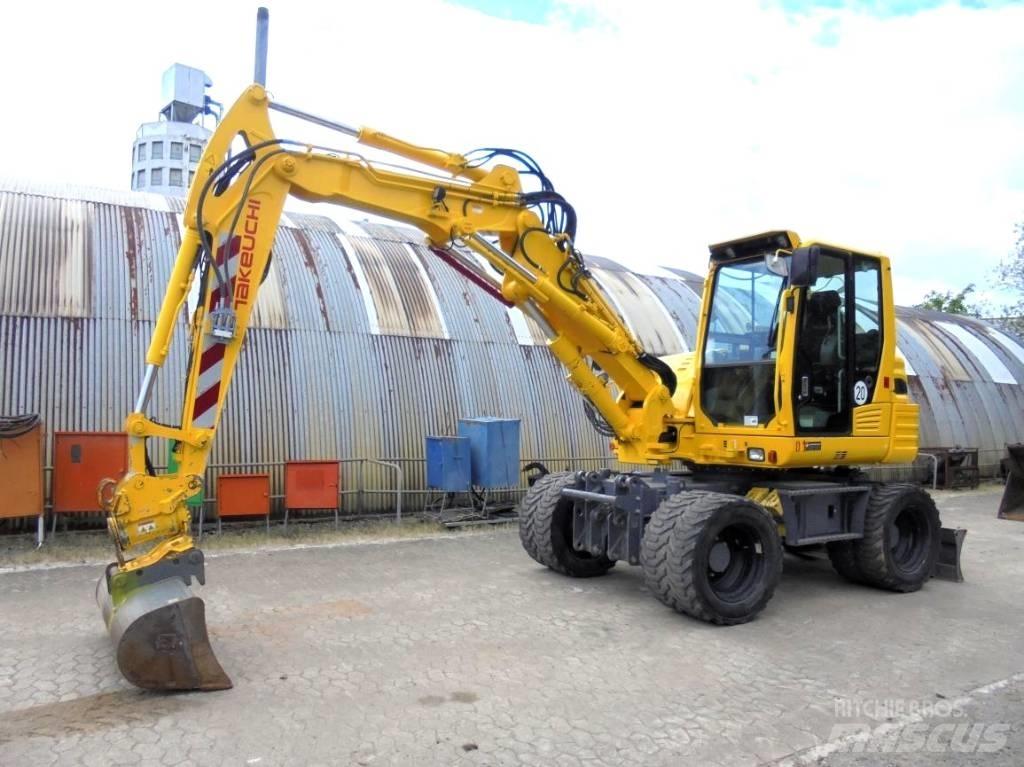 Takeuchi TB 295 W-2 Pyöräkaivukoneet