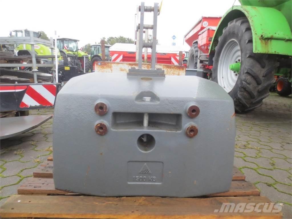 Agri CON 1500KG Paalivaunut
