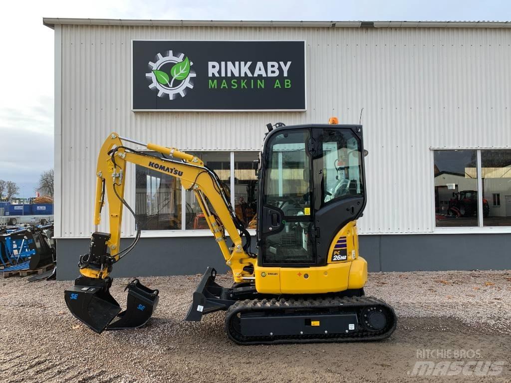 Komatsu PC26 MR-5 Minikaivukoneet < 7t