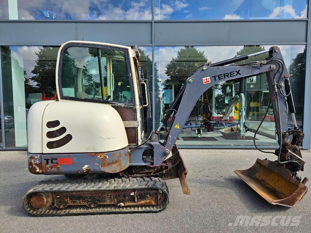 Terex tc25 Minikaivukoneet < 7t