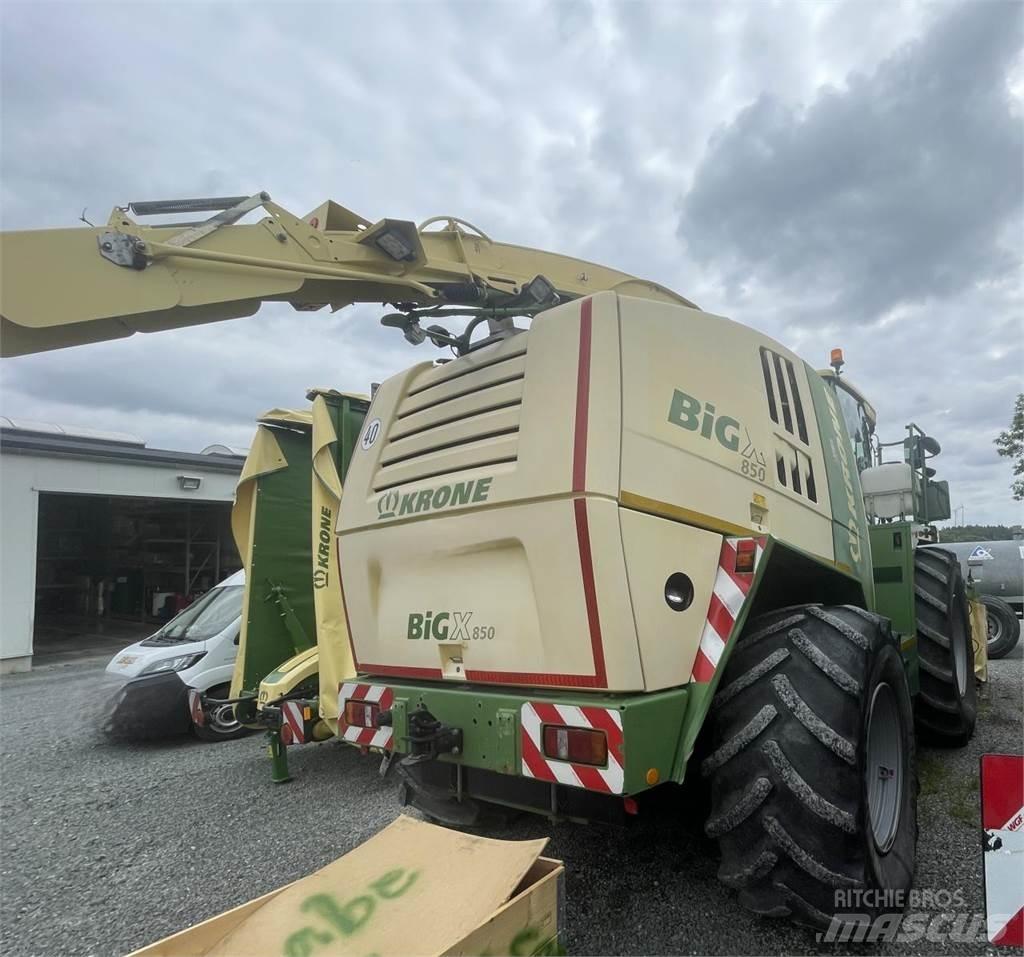Krone BIG X850 Ajosilppurit
