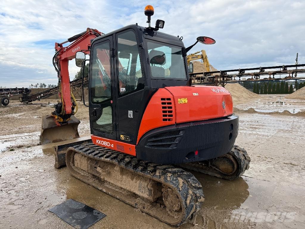 Kubota KX 080-4 Minikaivukoneet < 7t