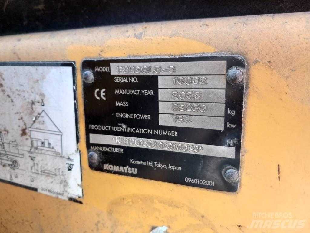 Komatsu PC 290 LC-3 Telakaivukoneet