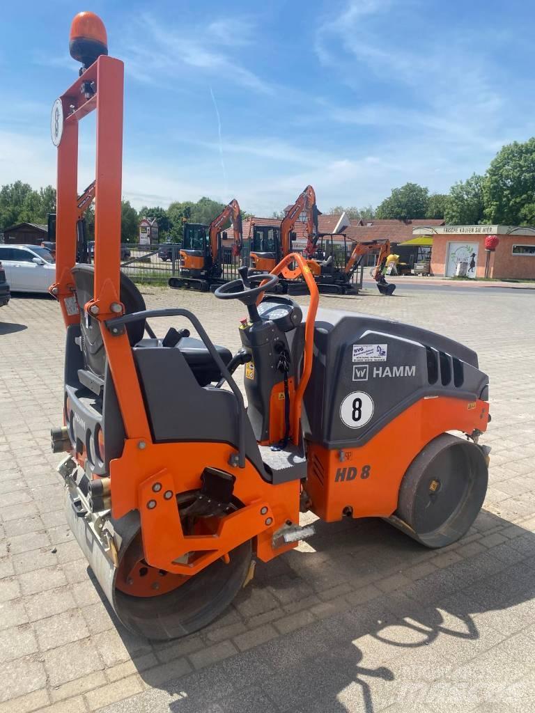Hamm HD8VV Tandemjyrät