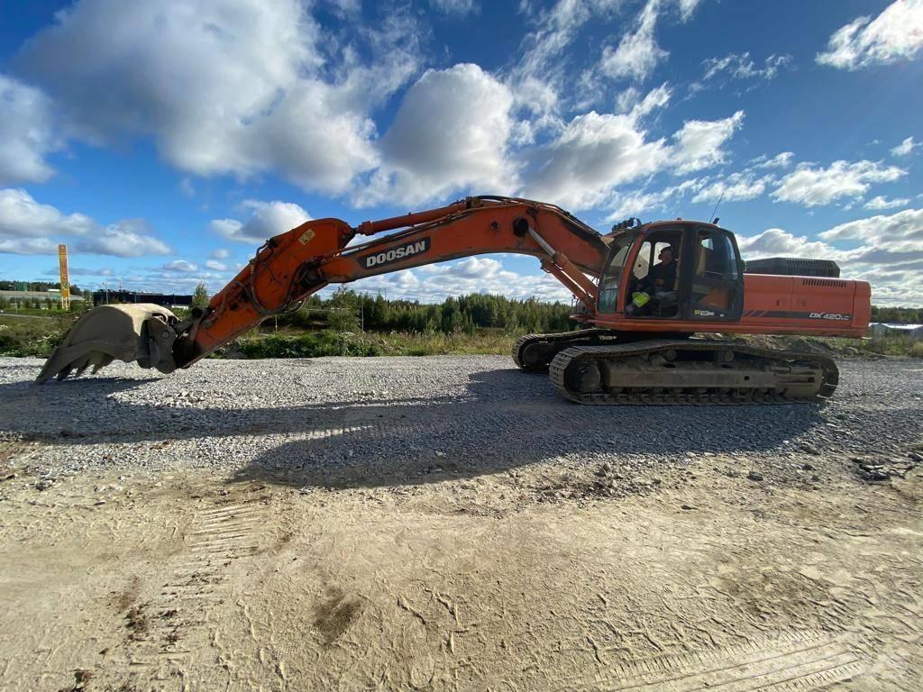 Doosan DX420LC Telakaivukoneet