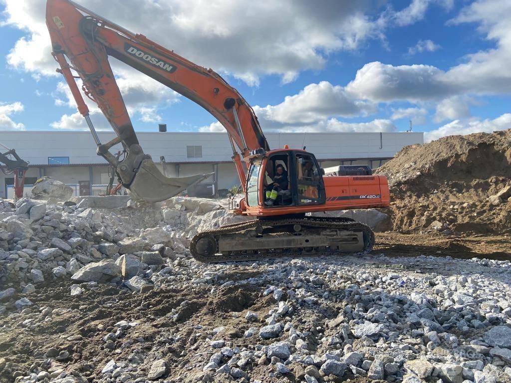 Doosan DX420LC Telakaivukoneet