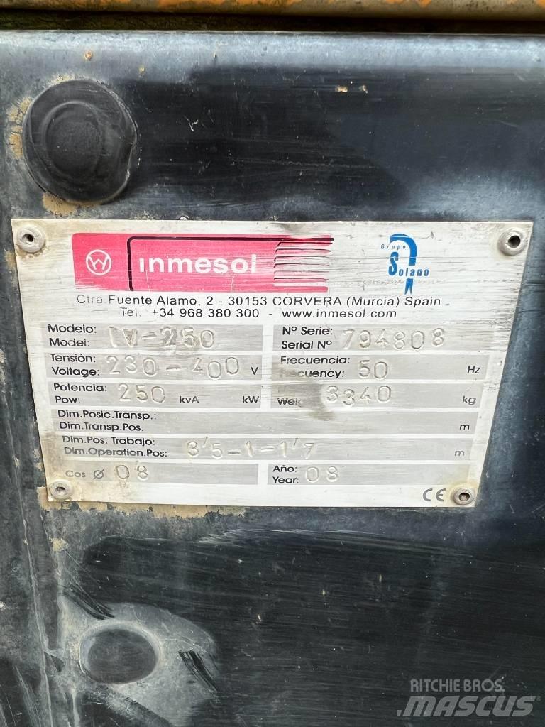 Inmesol IV-250 Dieselgeneraattorit