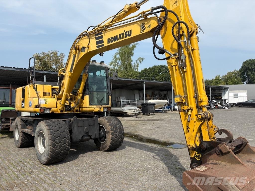 Komatsu PW 130-7K Pyöräkaivukoneet