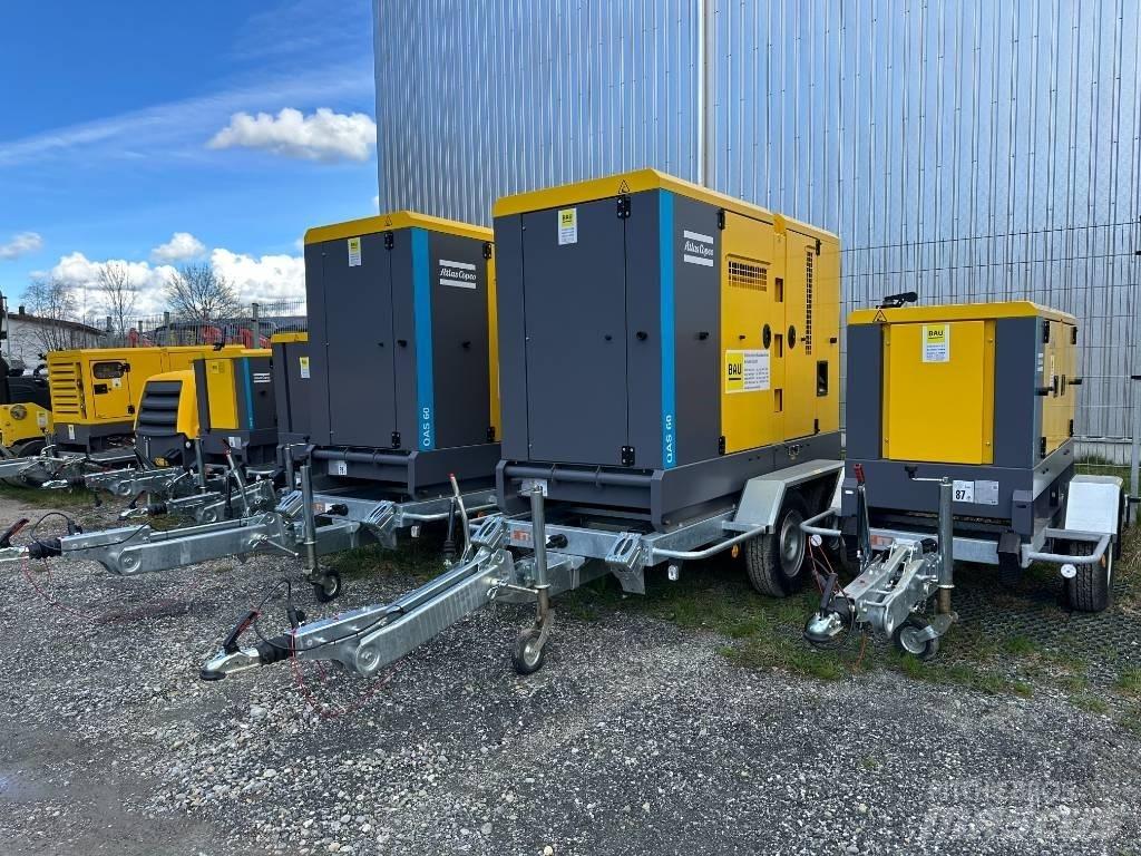 Atlas Copco QAS 60 Dieselgeneraattorit