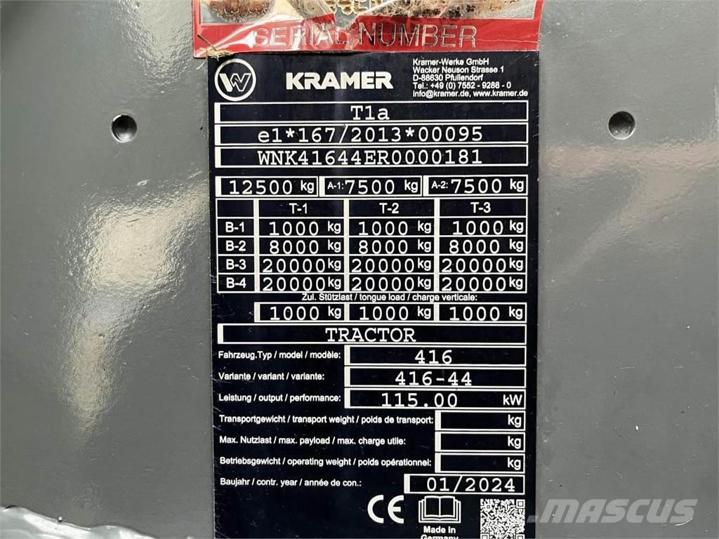 Kramer KT557 Maatalouskurottajat