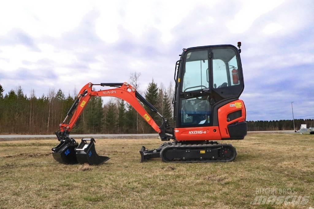 Kubota KX016-4 Minikaivukoneet < 7t