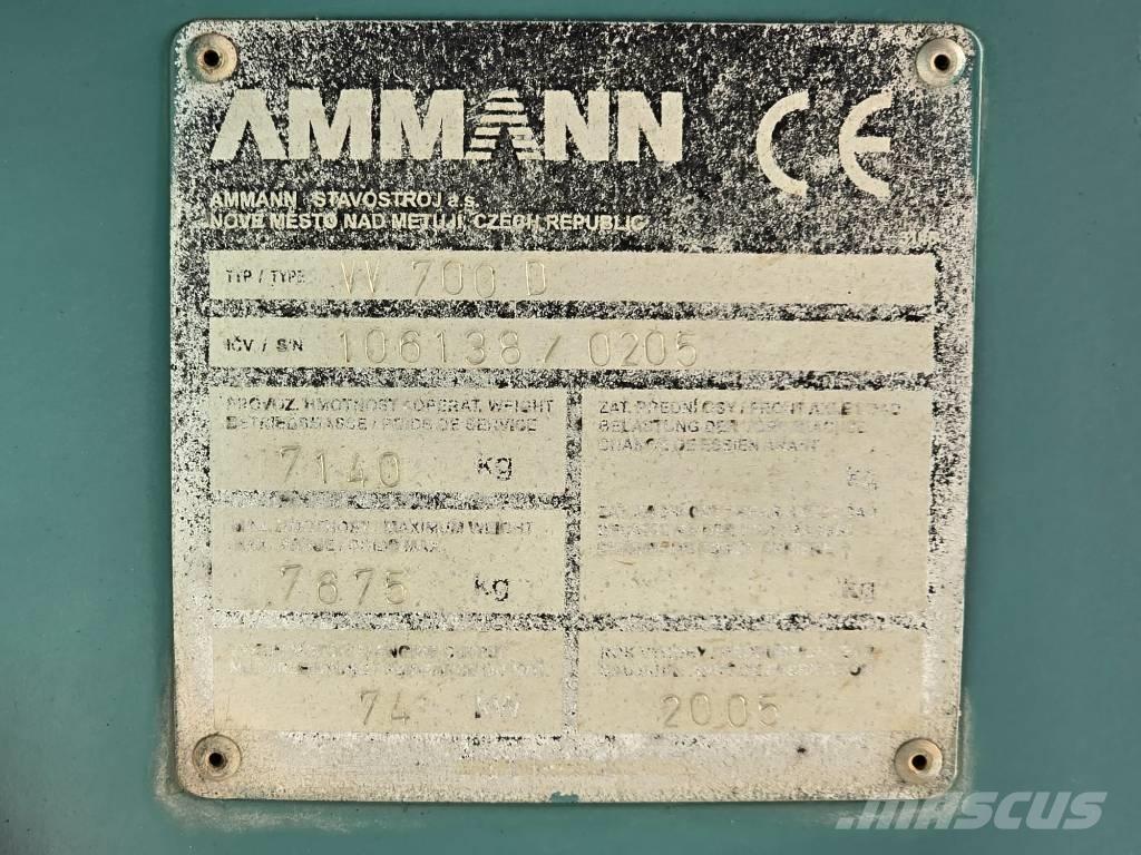 Ammann VV 700 D Yhdistelmäjyrät