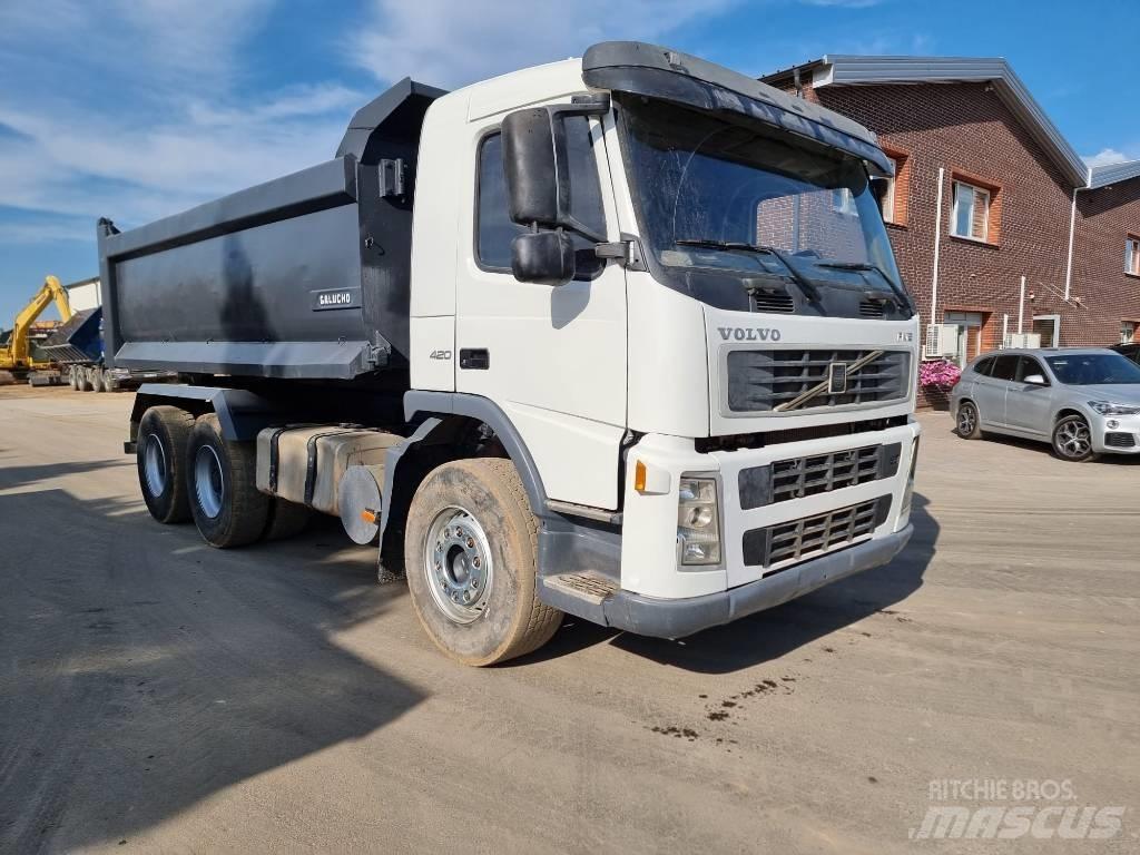 Volvo FM420 (6x4) Nostovarsi-vaihtolavakuorma-autot