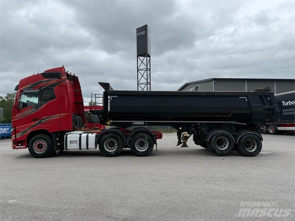 Volvo FH540 6x4 Vetopöytäautot