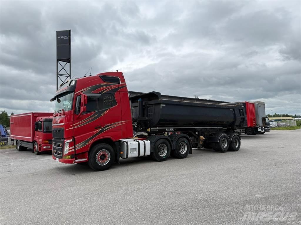 Volvo FH540 6x4 Vetopöytäautot
